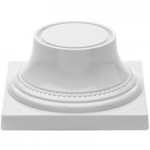 Elite Global Solutions M1212SQ Symmetry Display White 4.75 Qt. Square Melamine Bowl Elite Global Solutions M1212SQ Symmetry Display White 4.75 Qt. Square Melamine Bowl