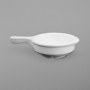 Elite Global Solutions B514SB-W Merced 12 oz. White Round Melamine Bowl with Handle - 12/Case Elite Global Solutions B514SB-W Merced 12 oz. White Round Melamine Bowl with Handle - 12/Case