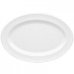 Elite Global Solutions B514SB-W Merced 12 oz. White Round Melamine Bowl with Handle - 12/Case
