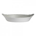 Creations Pompeii from Steelite International 2.625 Qt. Stone Melamine Round Shallow Bowl - 12/Case Creations Pompeii from Steelite International 2.625 Qt. Stone Melamine Round Shallow Bowl - 12/Case