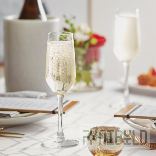 Acopa Radiance 6.5 oz. Flute Glass - 12/Case