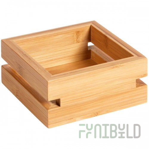 Rosseto BD134 Natura Small Bamboo Tray - 6 1/2