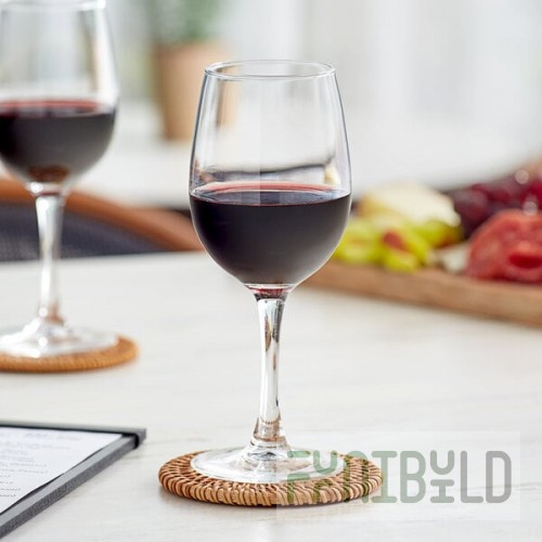 Acopa Select Flora 8 oz. Customizable Wine Glass - 12/Case