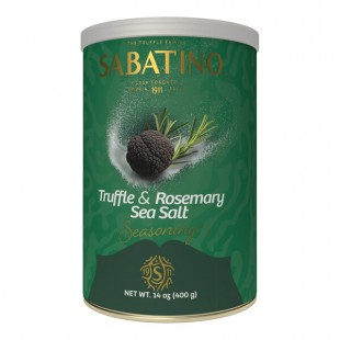 Sabatino Tartufi 14 oz. Truffle & Rosemary Sea Salt Sabatino Tartufi 14 oz. Truffle & Rosemary Sea Salt