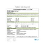 Ground Ceylon Cinnamon - 5 lb. Ground Ceylon Cinnamon - 5 lb.