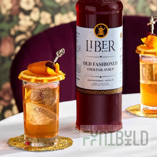 Liber & Co Old Fashioned Syrup 750 mL - 6/Case