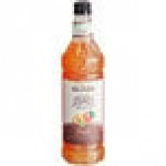 Monin Premium Zero Calorie Natural Peach Flavoring Syrup 1 Liter - 4/Case