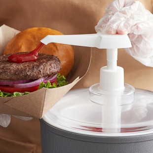 Carlisle CM103502 1/2 oz. Pump for Cold Master Cover CM1033P and Pump Condiment Dispensers