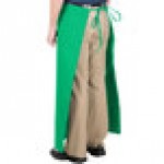Intedge Green Poly-Cotton Bistro Apron with 2 Pockets - 38 Intedge Green Poly-Cotton Bistro Apron with 2 Pockets - 38