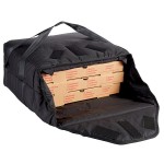Vesture NextPhase Black Insulated Pizza Delivery Bag with Bio-PCM Technology, 18