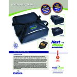 Vesture NextPhase Black Insulated Pizza Delivery Bag with Bio-PCM Technology, 18