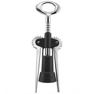 Franmara Tavernello Heavy-Duty Wing Corkscrew with Black Enamel Body 2058