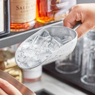 Choice 12 oz. One-Piece Aluminum Scoop Choice 12 oz. One-Piece Aluminum Scoop