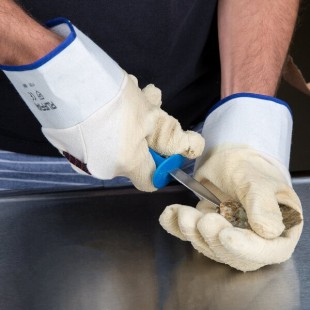 Cordova Ruffian Men's Supported Rubber-Dipped Oyster Shucking Gloves with Jersey Lining - Tagged Cordova Ruffian Men's Supported Rubber-Dipped Oyster Shucking Gloves with Jersey Lining - Tagged