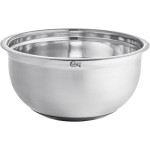 Choice 13 Qt. Stainless Steel Mixing Bowl with Silicone Bottom
