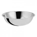 Choice 13 Qt. Stainless Steel Mixing Bowl with Silicone Bottom