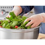 Choice 13 Qt. Stainless Steel Mixing Bowl with Silicone Bottom