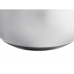 Choice 13 Qt. Stainless Steel Mixing Bowl with Silicone Bottom