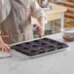 Pavoni Pavoflex 12 Compartment Passion Silicone Baking Mold PX4305S - 2 13/16