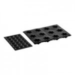 Pavoni Pavoflex 12 Compartment Passion Silicone Baking Mold PX4305S - 2 13/16