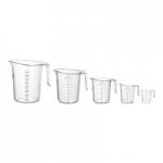 Choice 1 Cup Purple Allergen-Free Plastic Measuring Cup