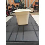 Cambro 12CW110 Camwear® Full Size Black Polycarbonate Food Pan - 2 1/2 Cambro 12CW110 Camwear® Full Size Black Polycarbonate Food Pan - 2 1/2