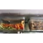 Cambro 12CW110 Camwear® Full Size Black Polycarbonate Food Pan - 2 1/2 Cambro 12CW110 Camwear® Full Size Black Polycarbonate Food Pan - 2 1/2