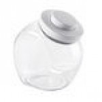 OXO Good Grips 3 Qt. Clear Round SAN Plastic Food Storage Container with White POP Lid OXO Good Grips 3 Qt. Clear Round SAN Plastic Food Storage Container with White POP Lid