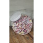 OXO Good Grips 3 Qt. Clear Round SAN Plastic Food Storage Container with White POP Lid OXO Good Grips 3 Qt. Clear Round SAN Plastic Food Storage Container with White POP Lid