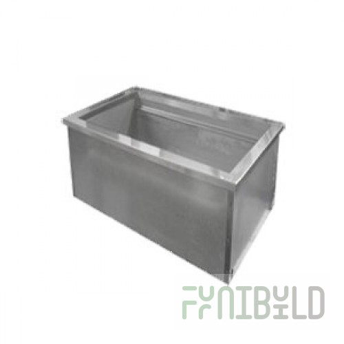 Delfield N8018 One Pan Drop-In Ice-Cooled Food Well