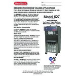SaniServ 527 AIR Twist 22 Qt. Air Cooled Soft Serve Ice Cream Machine with 2 Hoppers - 208/230V SaniServ 527 AIR Twist 22 Qt. Air Cooled Soft Serve Ice Cream Machine with 2 Hoppers - 208/230V