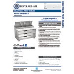 Beverage-Air DPD60HC-3-CL 60