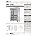 True STR2R-2G-HC Spec Series 52 5/8