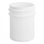 32 oz. Black Regular Wall Polypropylene Jar - 115/Case 32 oz. Black Regular Wall Polypropylene Jar - 115/Case