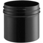 32 oz. Black Regular Wall Polypropylene Jar - 115/Case 32 oz. Black Regular Wall Polypropylene Jar - 115/Case