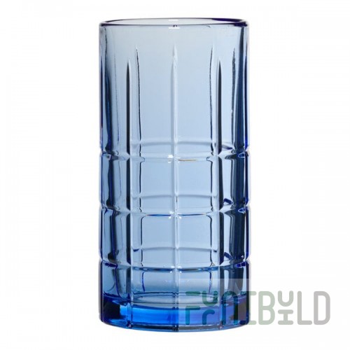 Anchor Hocking Manchester 16 oz. Coastal Blue Cooler Glass - 12/Case