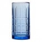 Anchor Hocking Manchester 16 oz. Coastal Blue Cooler Glass - 12/Case