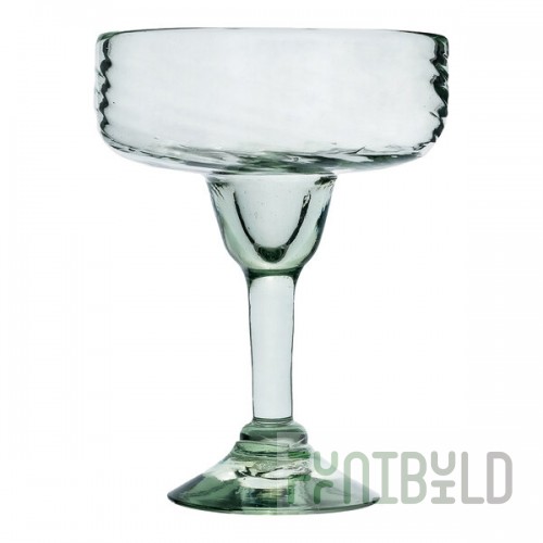 10 Strawberry Street Optic Swirl 15 oz. Margarita Glass - 6/Case