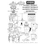 Waring 028251-E Replacement Outer Enclosure for Blenders Waring 028251-E Replacement Outer Enclosure for Blenders