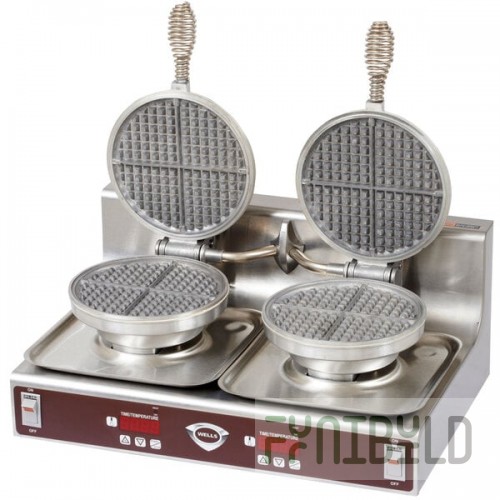 Wells 5B-WB2E-120V Double Waffle Maker - 120V