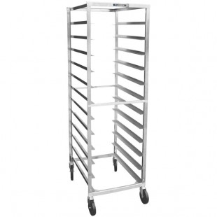 Lakeside 162 37 Pan End Load Stainless Steel Bun / Sheet Pan Rack - Assembled
