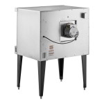 Vulcan VC5ED-11D1 Single Deck Full Size Electric Convection Oven with Legs - 208V, Field Convertible, 12 kW