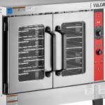 Vulcan VC5ED-11D1 Single Deck Full Size Electric Convection Oven with Legs - 208V, Field Convertible, 12 kW
