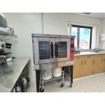 Vulcan VC5ED-11D1 Single Deck Full Size Electric Convection Oven with Legs - 208V, Field Convertible, 12 kW