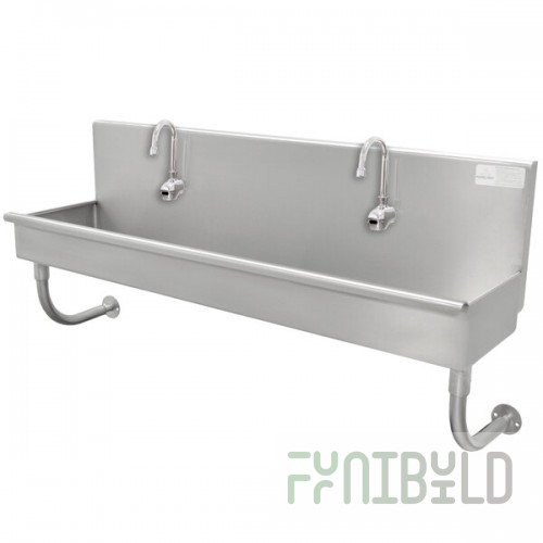 Advance Tabco 19-18-120EFADA 16-Gauge ADA Multi-Station Hand Sink with 5