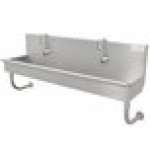 Advance Tabco 19-18-120EFADA 16-Gauge ADA Multi-Station Hand Sink with 5 Advance Tabco 19-18-120EFADA 16-Gauge ADA Multi-Station Hand Sink with 5
