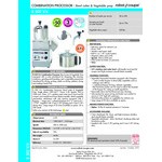 Robot Coupe R502VV Variable Speed Combination Food Processor with 6 Qt. / 5.9 Liter Cutter Bowl and Vegetable Prep - 120V, 1 Phase, 2 hp Robot Coupe R502VV Variable Speed Combination Food Processor with 6 Qt. / 5.9 Liter Cutter Bowl and Vegetable Prep - 120V, 1 Phase, 2 hp
