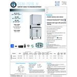 Hoshizaki DCM-751BWH Countertop Ice Maker and Water Dispenser - 80 lb. Storage Water Cooled Hoshizaki DCM-751BWH Countertop Ice Maker and Water Dispenser - 80 lb. Storage Water Cooled
