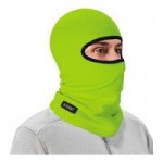 Ergodyne N-Ferno 6823 Gray Windproof Hinged Fleece Balaclava Face Mask 16835