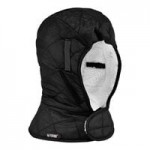 Ergodyne N-Ferno 6823 Gray Windproof Hinged Fleece Balaclava Face Mask 16835